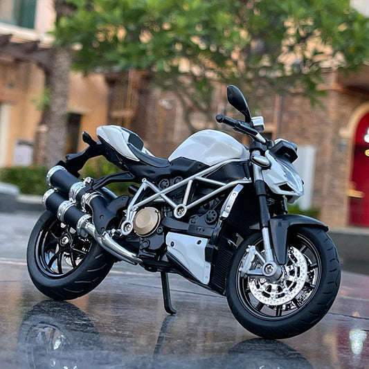 1/12 Ducati Streetfighter Alloy Motorcycles Model Diecast Simulation|racing motorcycles - IHavePaws