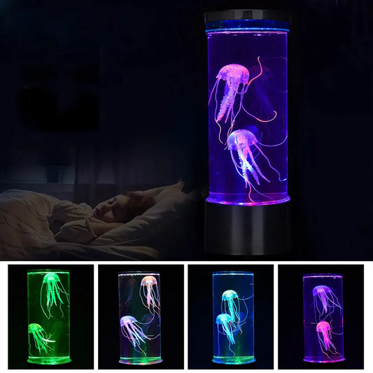 Color Changing Jellyfish Lamp Usb/Battery Powered - IHavePaws