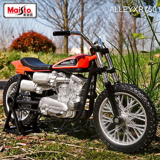 Maisto 1:18 Harley Davidson XR750 Racing Bike Alloy Motorcycle Model Diecasts Metal Street Racing Motorcycle Model Kids Toy Gift - IHavePaws