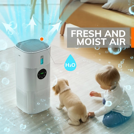 MIUI 2-in-1 Smart Air Purifier with Humidifier Combo US - IHavePaws