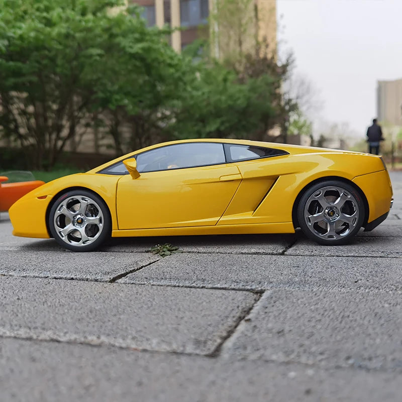 AUTOART 1:12 Lamborghini GALLARDO Calf Sports Car Alloy Scale model 12091 Yellow 12092 Orange Yellow - IHavePaws