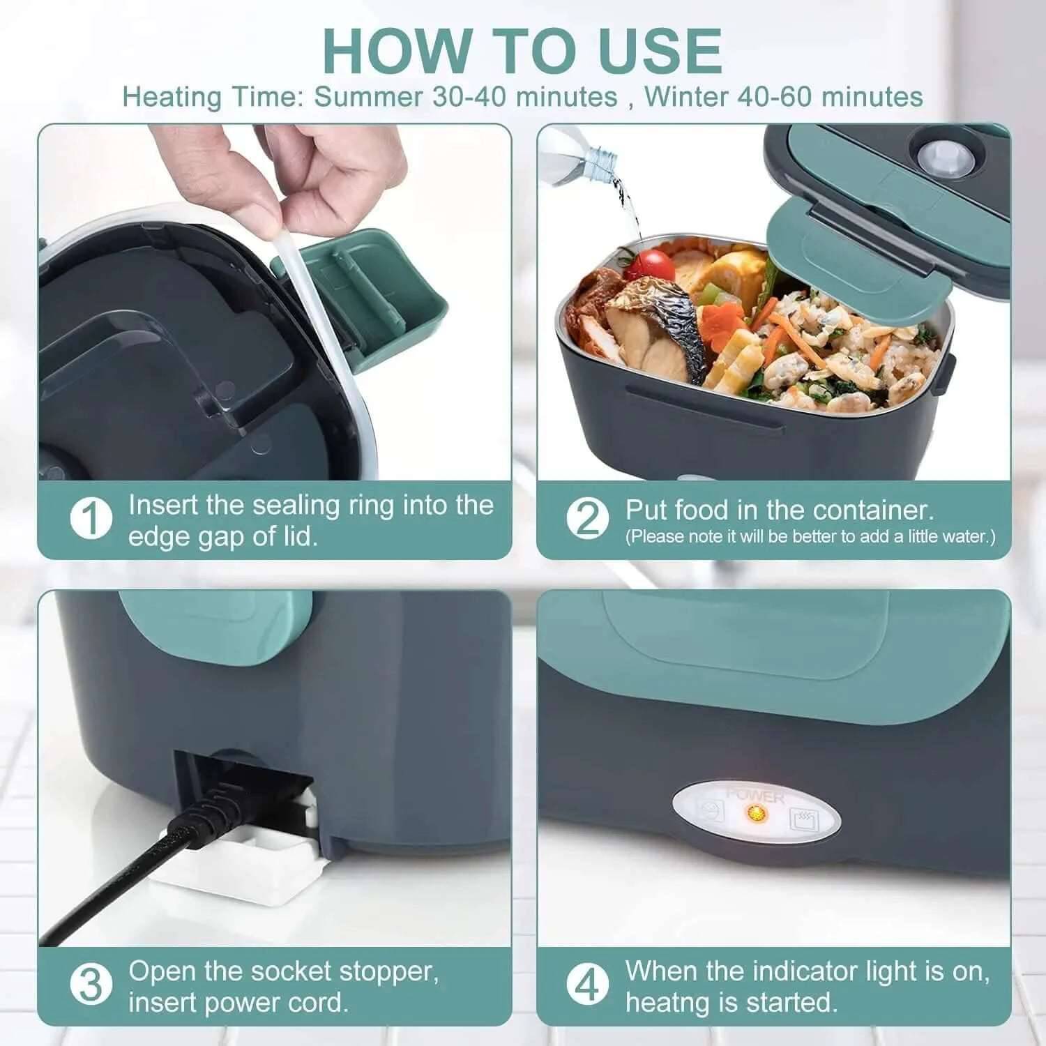 Electric Lunch Box Food Heater - IHavePaws