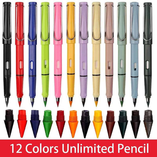 Everlasting Pencil Set 12Pcs Color set - IHavePaws