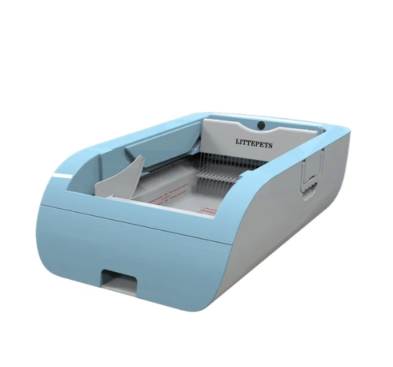 Self Cleaning Automatic Cat Litter Box with Rechargeable Battery and APP Control