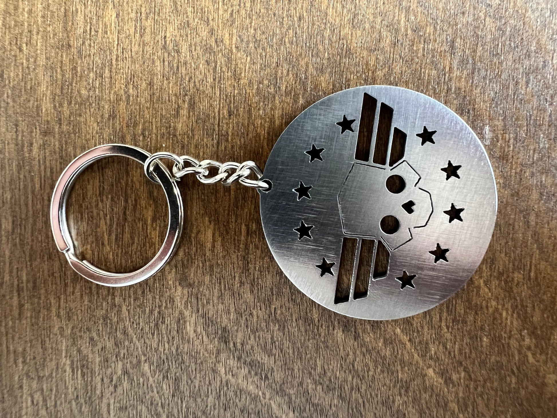 Helldivers 2 Stars - Stainless Steel Keychain