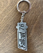 Fallout 76 Logo - Stainless Steel Keychain
