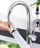 360 Degree Adjustment Faucet Extension Tube Water Saving Nozzle Filter Long - IHavePaws