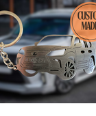Custom 3D Keychain Your Car - Stainless Steel Keychain