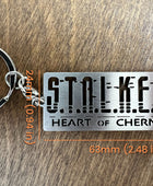 Stalker 2 Heart Of Chernobyl Logo, S.T.A.L.K.E.R 2, Stainless Steel Keychain