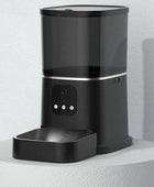 6L Large Capacity Pet Automatic Feeder Smart Voice Recorder Black / App control - IHavePaws