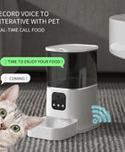 6L Large Capacity Pet Automatic Feeder Smart Voice Recorder White / Key control - IHavePaws
