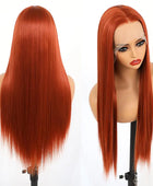 Ginger Orange Lace Front Wigs Human Hair Straight 13x4 HD Lace Frontal Human Hair Wigs Ginger Wig Lace Front Human Wigs