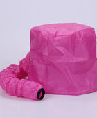 Portable Soft Hair Drying Cap Bonnet Hood Pink - IHavePaws