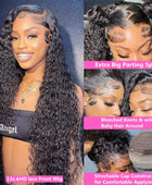 Deep Wave Lace Frontal Wigs Human Hair Water Wave Curly Human Hair Brazilian 13x6 13x4 Wet And Wavy Water Wave Lace Front Wigs