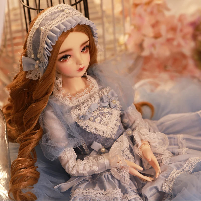 60cm bjd doll gifts for girl golden hair Doll With Clothes Change Eyes Doris Nemee Dolls Best Valentine's Day Gift bebe reborn