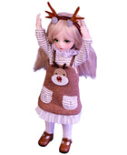 bjd doll 30cm Hot Sale Reborn Baby Doll With Clothes Change Eyes DIY Dolls Best Valentine's Day Gift Handmade Nemee Doll