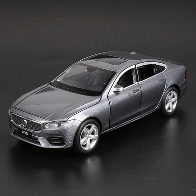 1:32 VOLVOs S90 Alloy Car Model Diecasts & Toy Vehicles Metal Car Model Sound Light Collection Car Toys For Childrens Gift Grey - IHavePaws