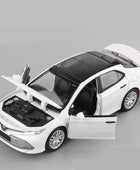 1/32 Toyota Camry Alloy Car Model Diecast Metal Toy Vehicles Car Model Simulation Sound and Light Collection Childrens Toys Gift White - IHavePaws