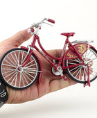 1:10 Mini Retro Fingertip Mountain Bicycle Nostalgic Model Toy Mini Bike Adult Simulation Collection Gifts Toys for children