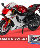 1:12 Yamaha YZF R1 Racing Motorcycle Model Simulation Red - IHavePaws