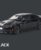 1:32 DODGE Charger SRT Hellcat Alloy Sport Car model Diecasts & Toy Muscle Vehicle Car Model Simulation Collection Kids Toy Gift Black - IHavePaws