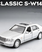 1:32 S-Class S-W140 Classic Car Alloy Car Model Diecast & Toy Metal Vehicles Car Model Simulation Collection - IHavePaws