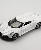 1:32 Bugatti Lavoiturenoire Alloy Sports Car Model Diecast Metal Toy Police Vehicles Car Model Sound and Light Children Toy Gift White - IHavePaws