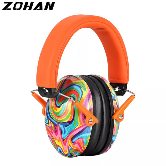 ZOHAN Kid Ear Protection Baby Noise Earmuffs Noise Reduction Ear Defenders earmuff for children Adjustable nrr 25db Safety - IHavePaws