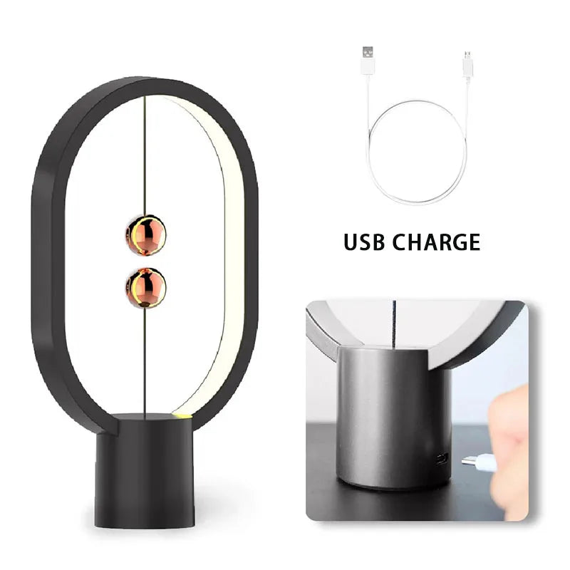 Creative Table LED Mini Balance Light Night Light Balance Lamp USB Bedside Night Lamp - IHavePaws