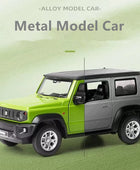 1:26 SUZUKI Jimny Alloy Car Model Diecast & Toy Metal Off-Road Vehicle Car Model Simulation Sound Light Collection Kids Toy Gift - IHavePaws
