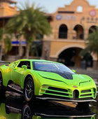 1:32 Bugatti Centodieci Alloy Sports Car Model Diecasts Metal Toy Vehicles Car Model Simulation Green - IHavePaws