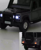 1:32 Range Rover Defender Alloy Car Model Diecast & Toy Metal Off-Road Vehicles Car Model Simulation Sound Light Childrens Gifts - IHavePaws
