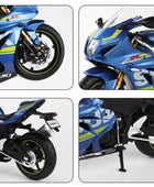 1:12 Yamah YZF R1 Alloy Racing Sports Motorcycle Simulation Diecast Metal Cross-country Motorcycle Model Collection Kid Toy Gift