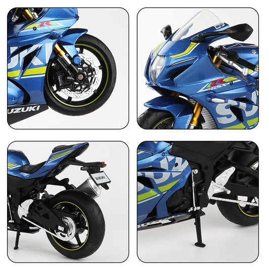 1:12 Yamah YZF R1 Alloy Racing Sports Motorcycle Simulation Diecast Metal Cross-country Motorcycle Model Collection Kid Toy Gift