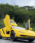 1:24 Centenario LP770 Alloy Sports Car Model Diecasts & Toy Vehicles Metal Car Model Simulation Yellow - IHavePaws