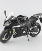 1/12 Kawasaki Ninja ZX-6R drag racing motorcycles for sale Model Simulation Black - ihavepaws.com