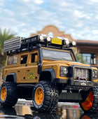 1:28 Camel Cup Rover Defender Alloy Racing Car Model Diecasts & Toy Metal Off-road Vehicles Model Collection Kids Toy Gifts Yellow - IHavePaws