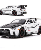 1:32 Nissan Skyline Ares GTR R34 R35 Alloy Sports Car Model Diecasts Metal Toy Racing Car Model Simulation Refit White - IHavePaws