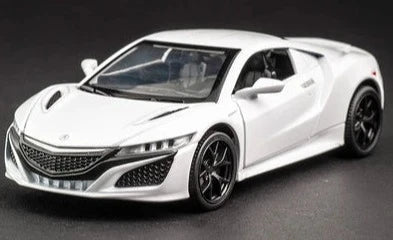 1:32 Acura NSX Alloy Sports Car Model Diecast White - IHavePaws