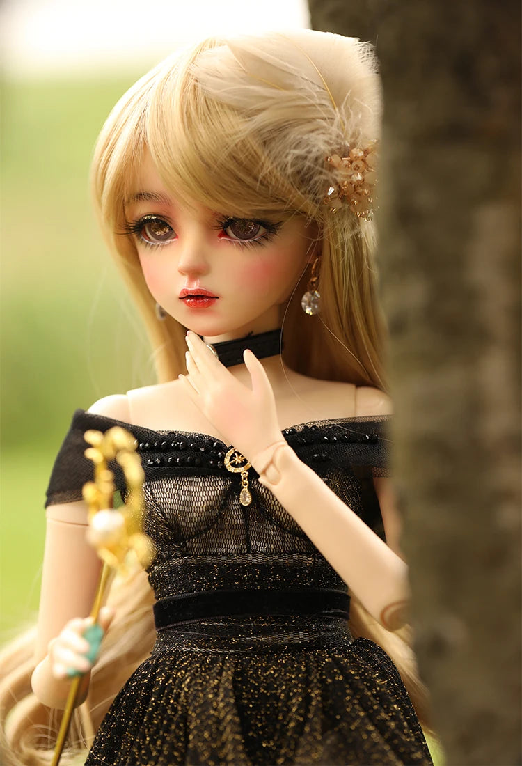 Bjd Doll 60cm Gifts for Girl Golden Hair Doll With Clothes Change Eyes Jenny NEMEE Doll Surprise Handmade Fashion Style Doll