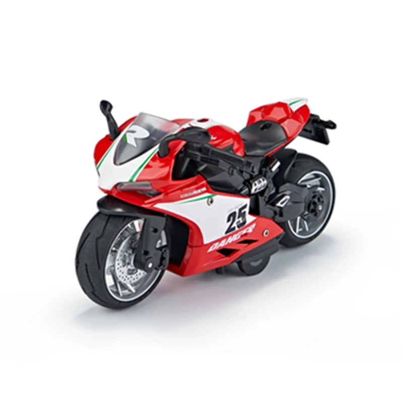 1/12 Ducati Alloy Racing Motorcycles Model Simulation Diecasts Metal Motorcycle Red - ihavepaws.com