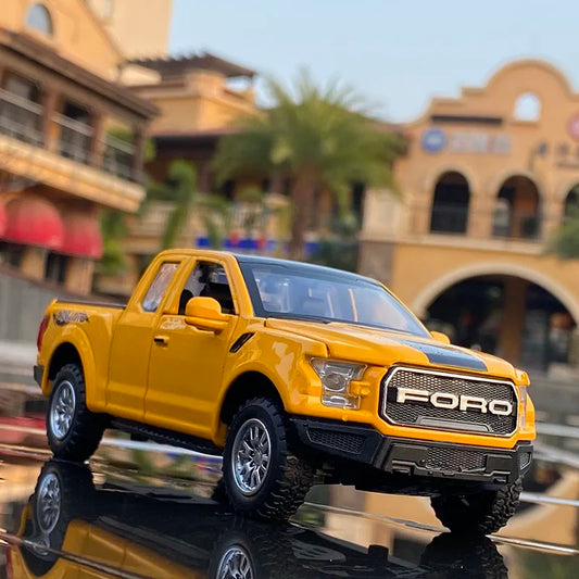 1:32 Ford Raptor F150 Modified Pickup Alloy Car Model Diecasts Metal Toy Vehicles Car Model Simulation - IHavePaws
