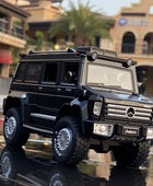 1:28 Unimog U5000 Alloy Car Model Diecast & Toy Metal Off-road Vehicle Car Model Simulation Black - IHavePaws