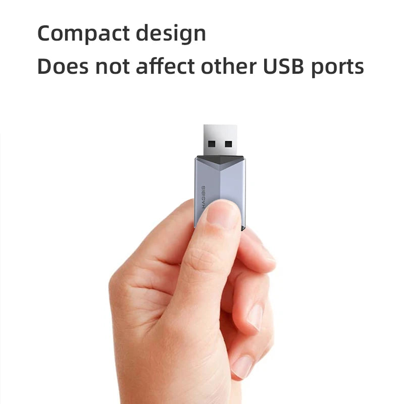 Hagibis 2 in 1 USB Sound Card Portable External 3.5mm Microphone Audio Adapter for PC Laptop PS4/5 Earphone Speaker Windows Mac - IHavePaws