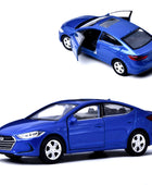 1/36 Hyundai ELANTRA AZERA Alloy Car Model Diecasts & Toy Vehicles Metal Toy Car Model High Simulation Collection Childrens Gift ELANTRA Blue - IHavePaws