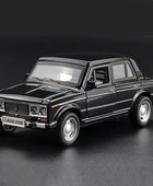 1:32 LADA NIVA Classic Car Alloy Car Diecasts & Toy Vehicles Metal Toy Car Model High Simulation Collection Childrens Toy Gift Black 2 - IHavePaws