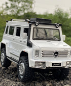 1:28 Unimog U5000 Alloy Car Model Diecast & Toy Metal Off-road Vehicle Car Model Simulation White - IHavePaws