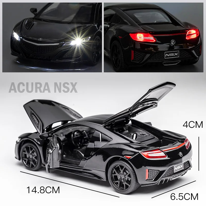 1:32 Acura NSX Alloy Sports Car Model Diecast - IHavePaws