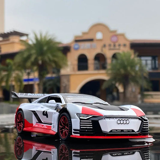 1:32 Audi E-Tron GT Alloy Sports Racing Car Model Diecast & Toy Vehicle Metal Car Model Sound and Light Simulation - IHavePaws