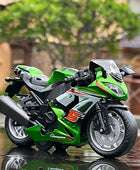 1/12 Kawasaki Ninja Racing Motorcycles Scale Model Simulation Green - ihavepaws.com